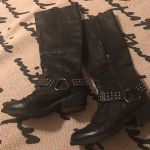 Reba Black boots